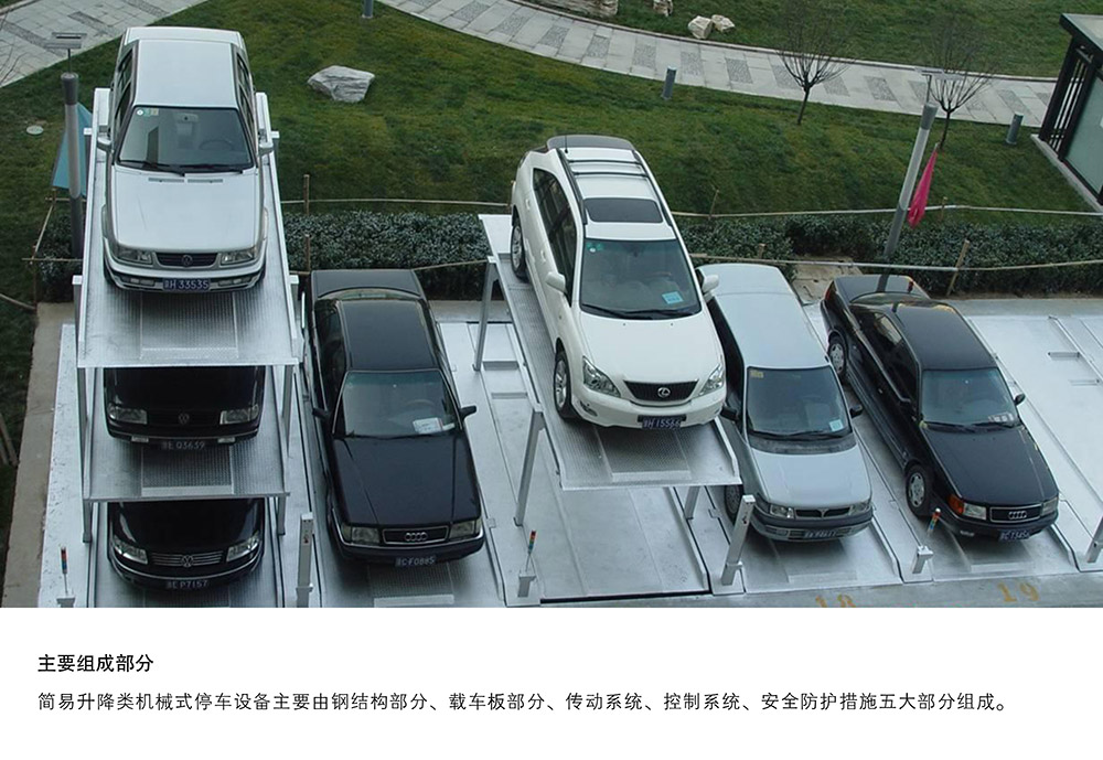 成都PJS4D3四层地坑简易升降立体车库主要组成部分.jpg