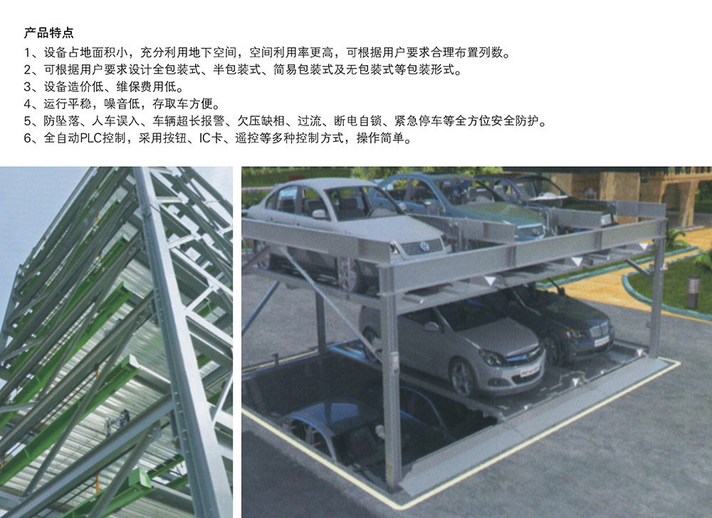 成都负一正二地坑PSH3D1三层升降横移立体车库产品特点.jpg