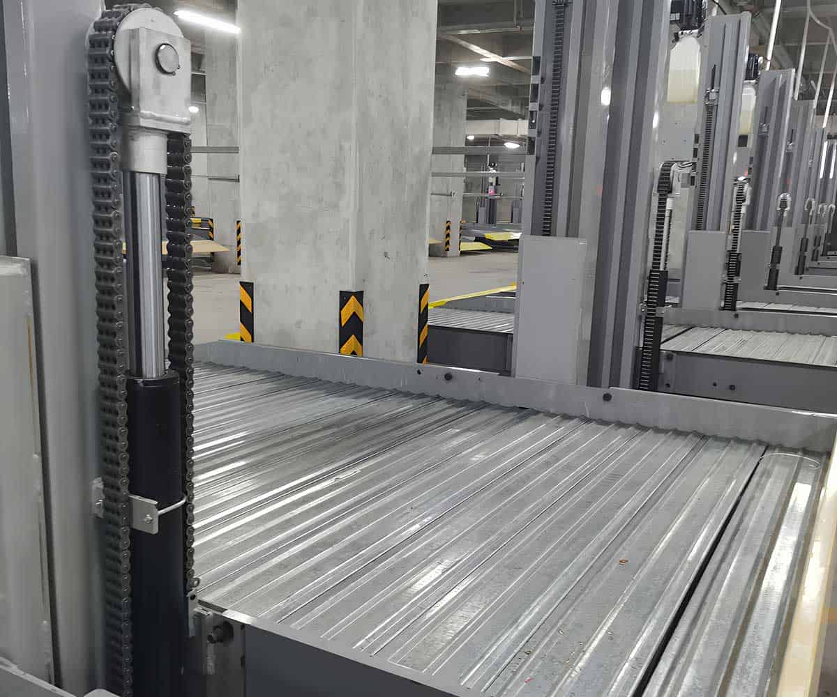 上下两层停车设备拆除过程中的注意事项