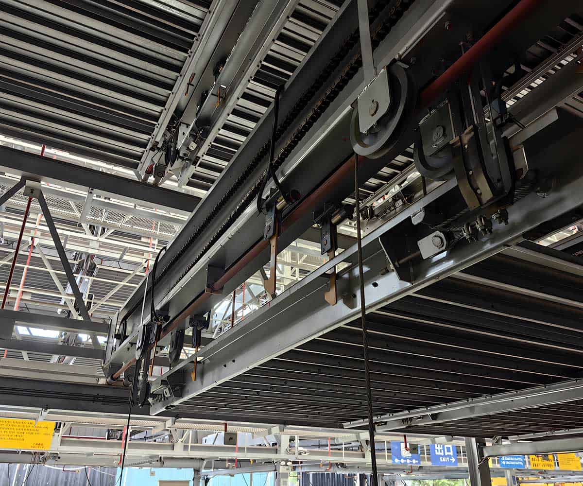 升降平移机械停车位出租的特点