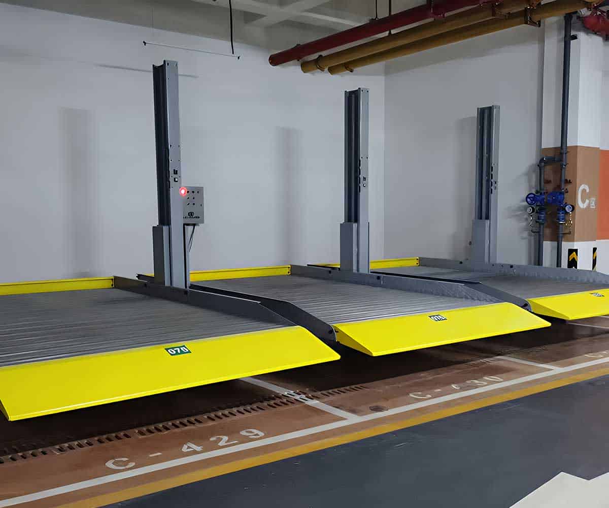 二手机械式停车库有多少吨铁