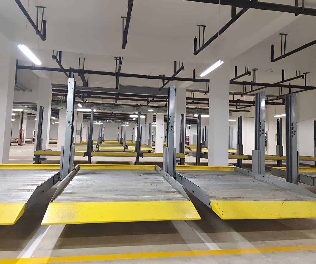 双层立体停车场安装工艺方案