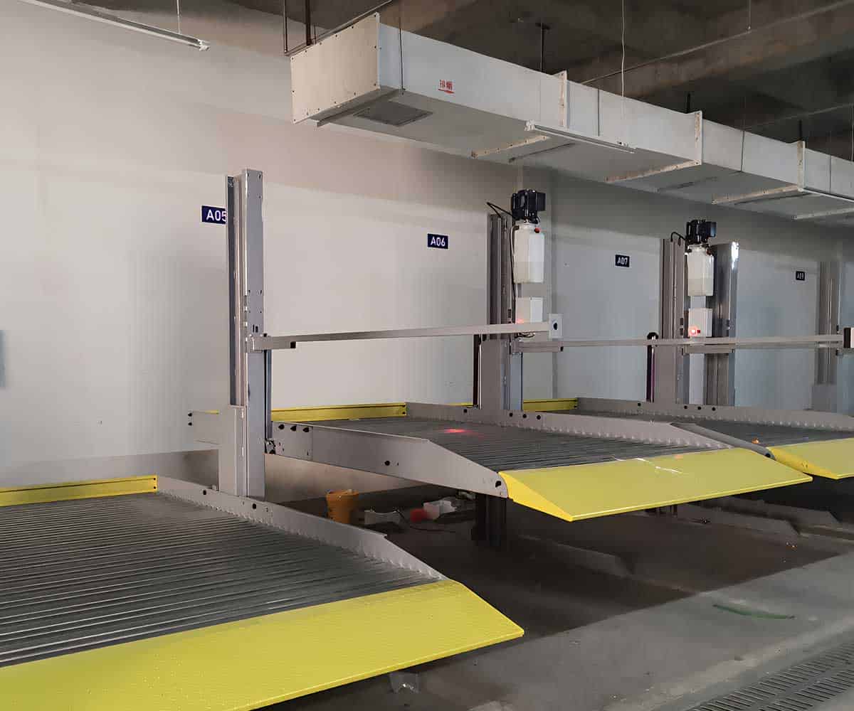 2层立体车库停车设备优势特点有哪些