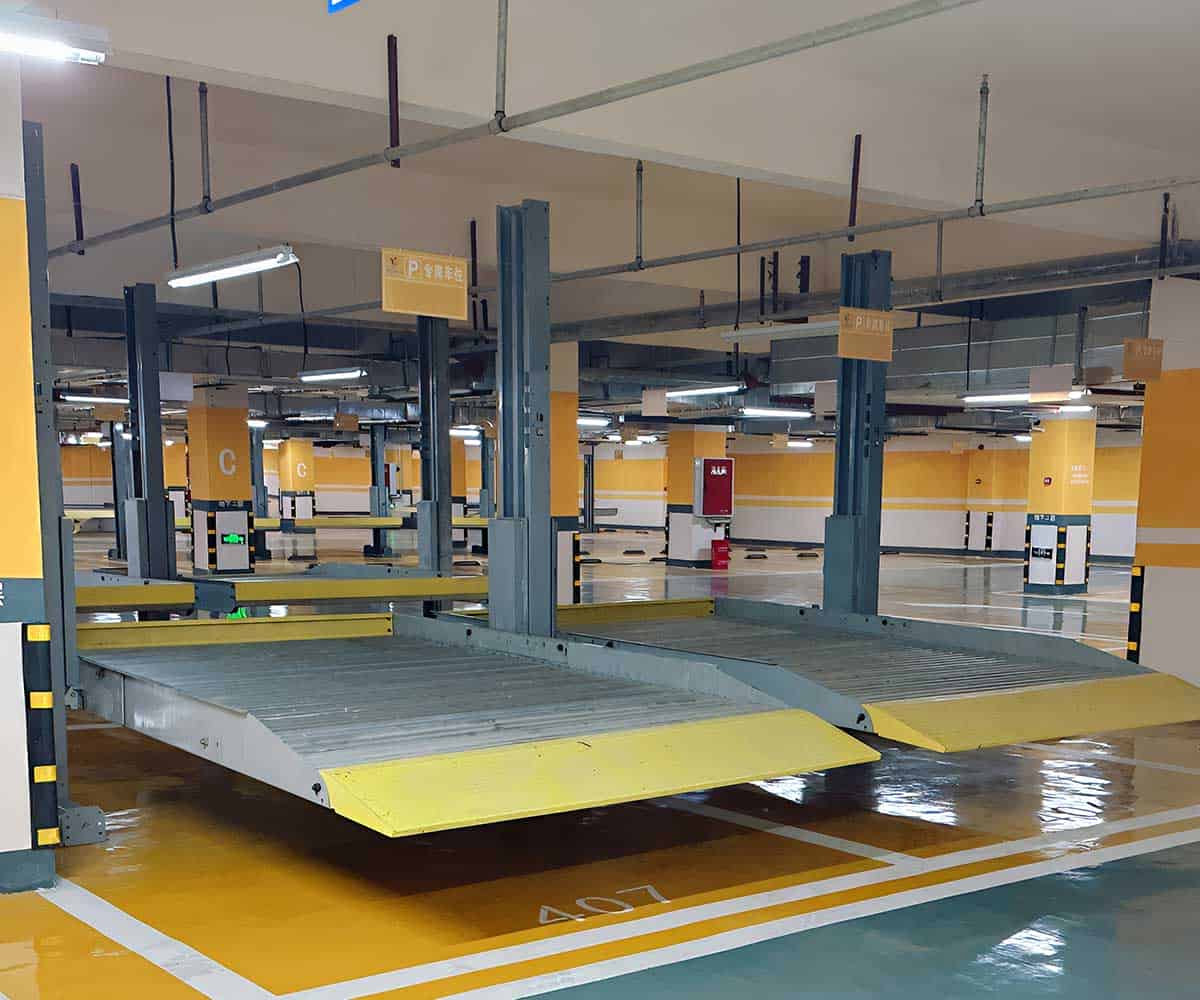 简易立体车位的外观与特点