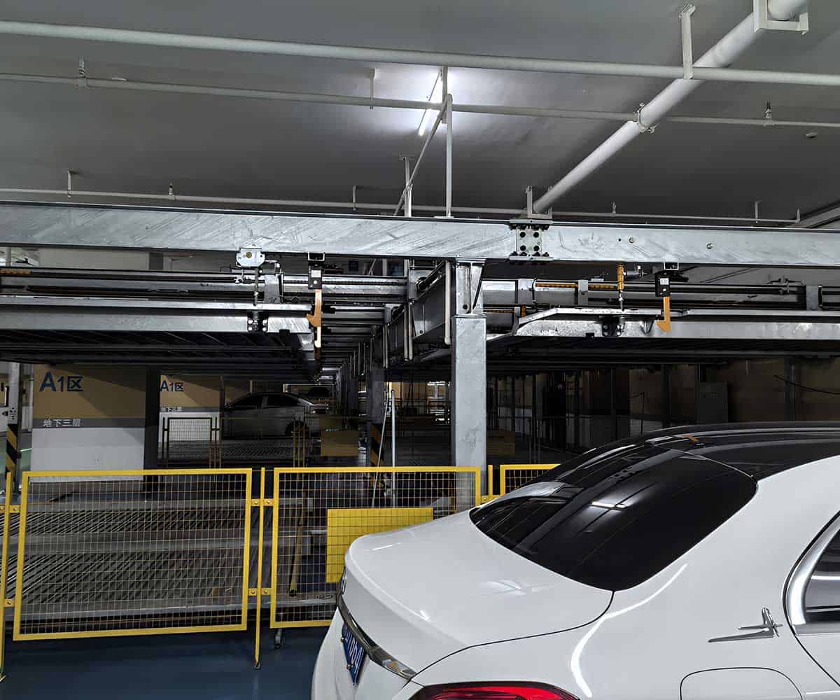 二层简易机械式立体停车设备验收规范