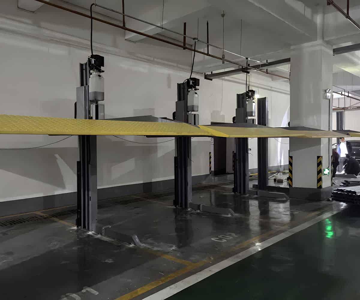 多层停车设备何时需设置洒水喷头