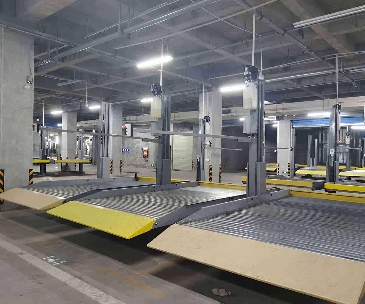 双柱机械停车场维护保养的技巧