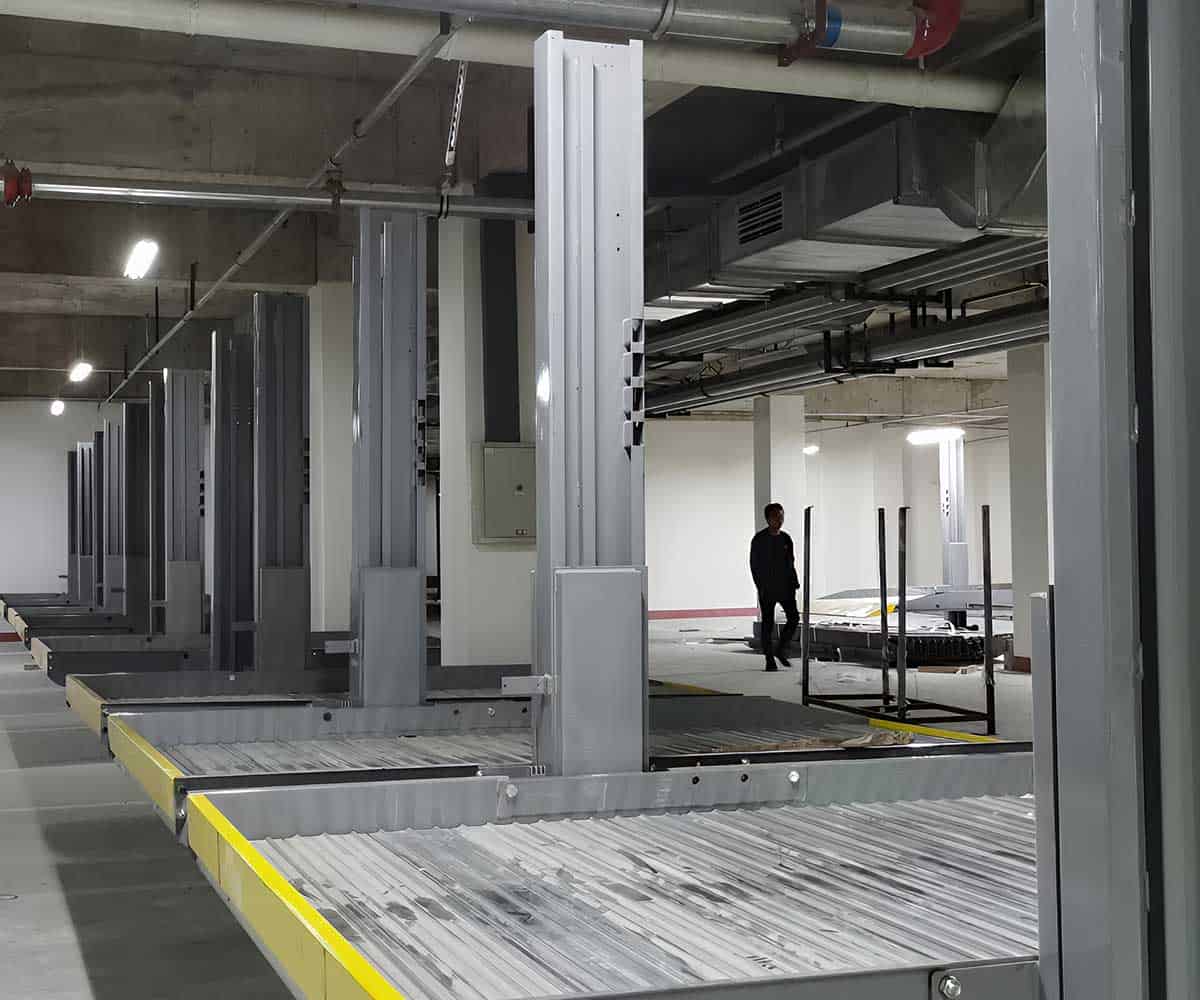 多层机械立体车库类型与运行原理