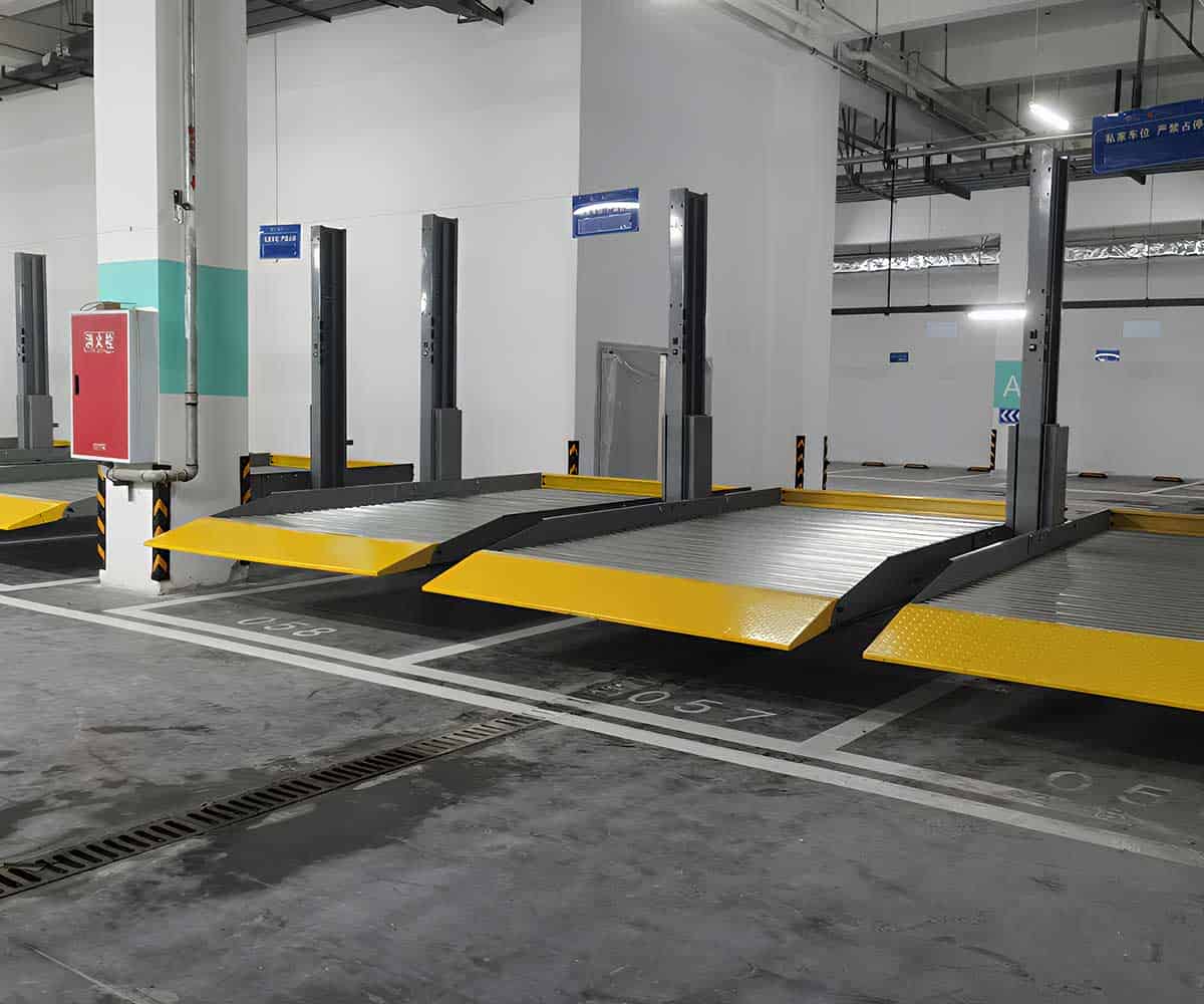 两柱式立体停车设备的维保管理