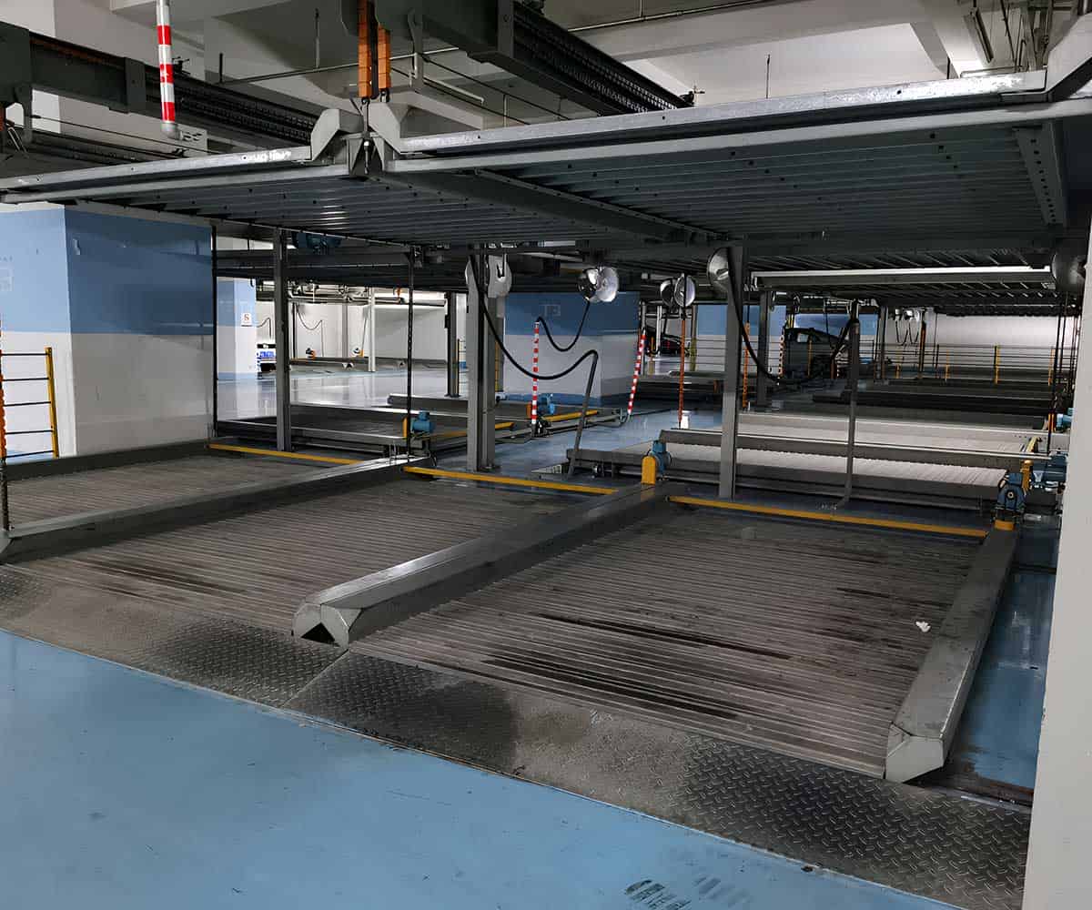 升降平移机械停车位的安全措施保障方案