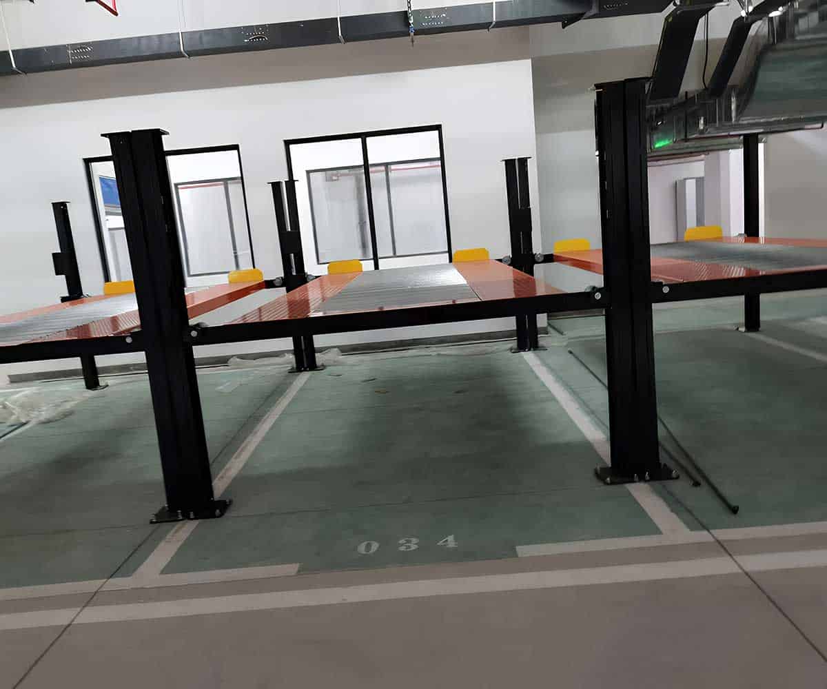 横移式机械式立体停车设备广泛应用于多个领域