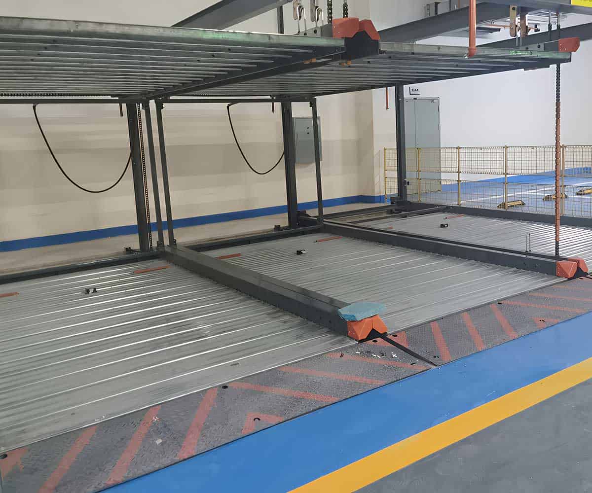 两层立体停车场划线小知识