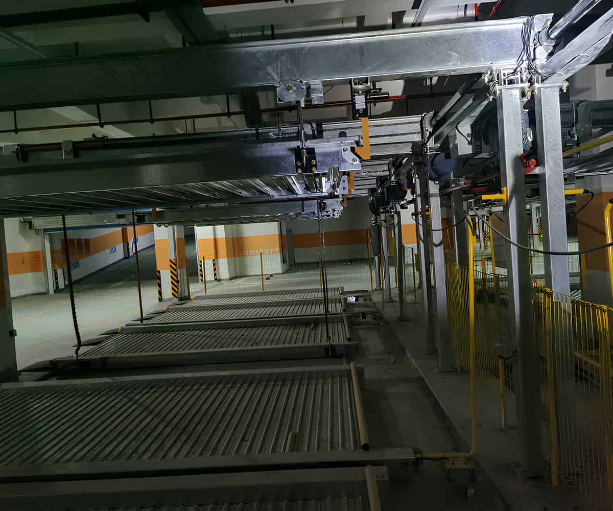 升降横移机械式立体停车设备的日常维护及定期维保的重要性