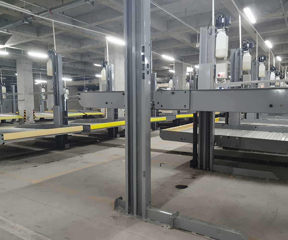 俯仰机械式立体停车设备让车辆有序又宽敞