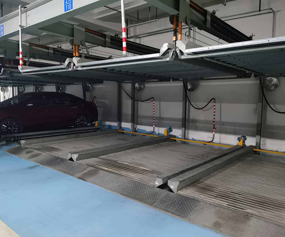 二层简易机械式立体停车设备的使用寿命及其影响因素