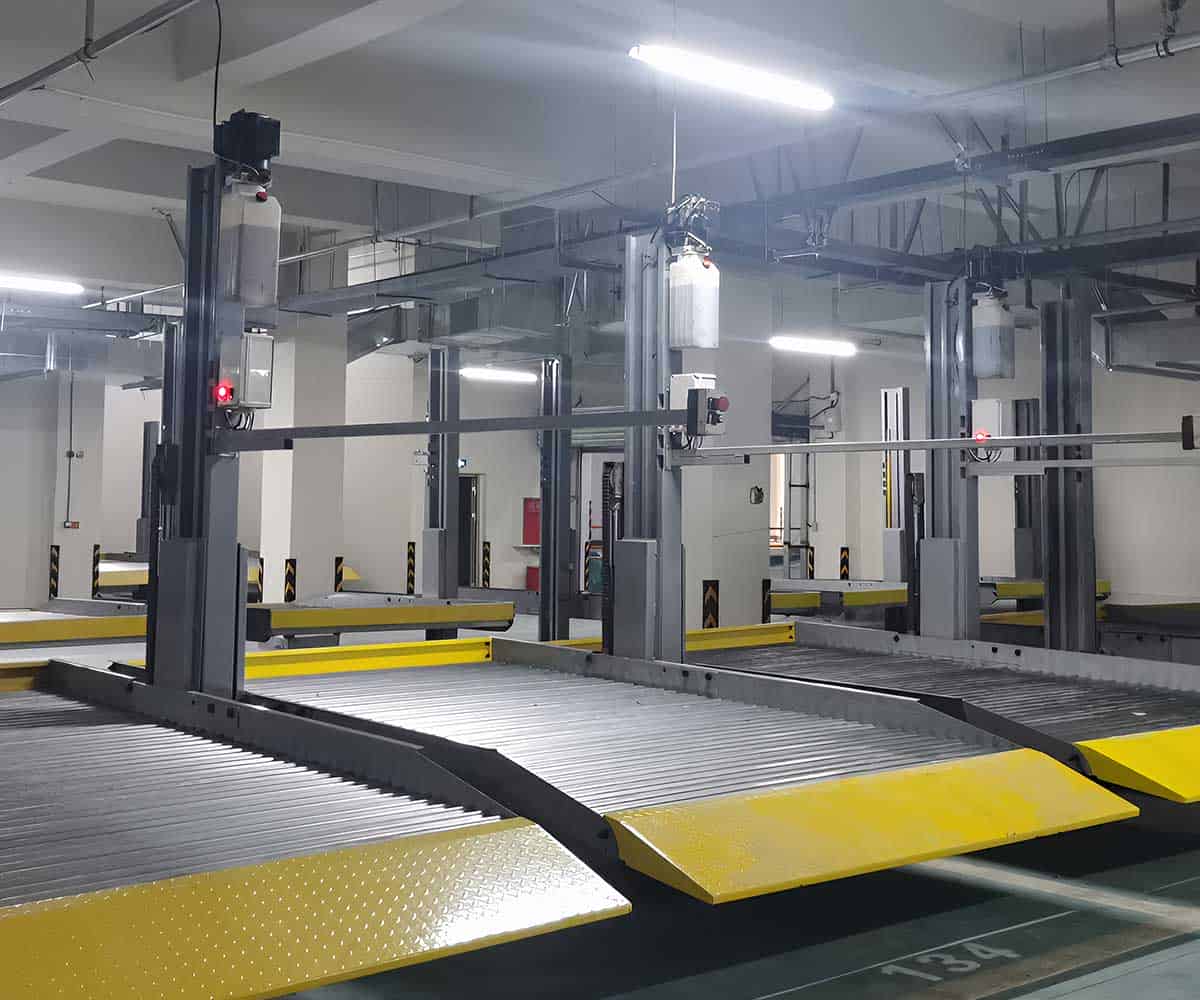 升降横移机械式立体停车设备安全为先