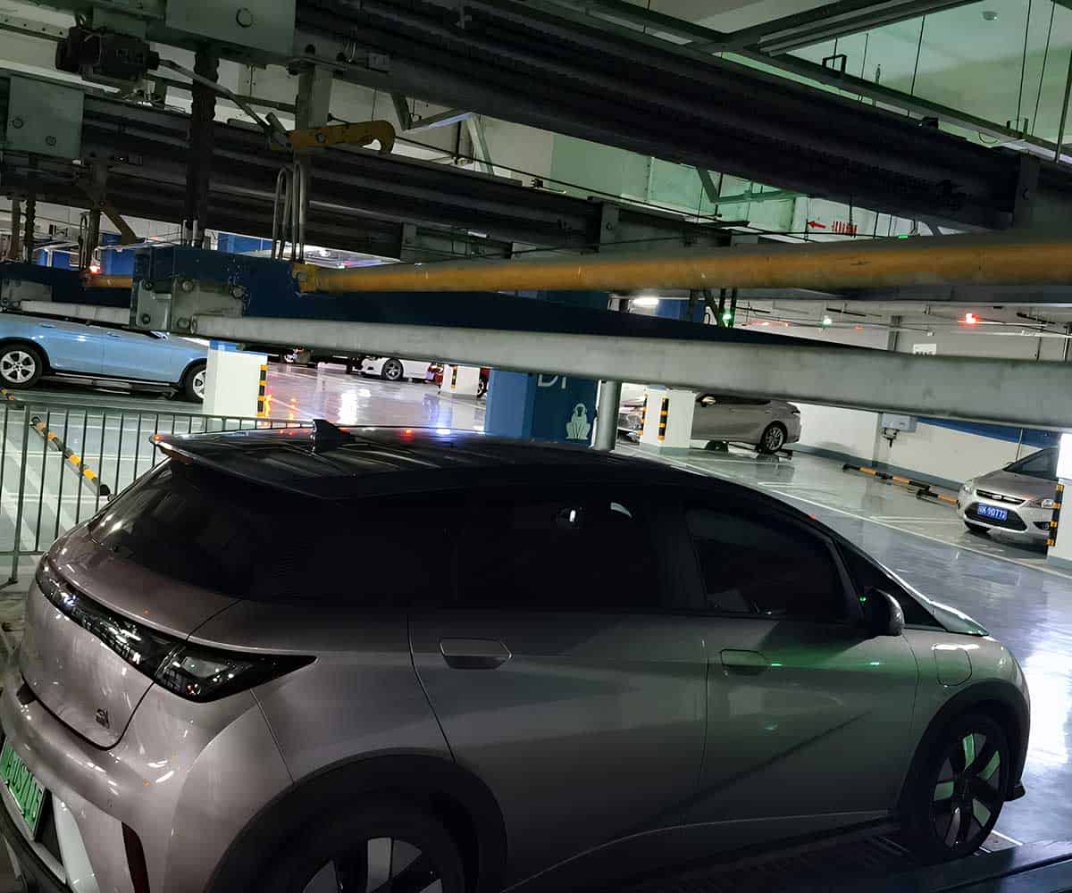 俯仰机械式立体停车设备与普通车库的区别